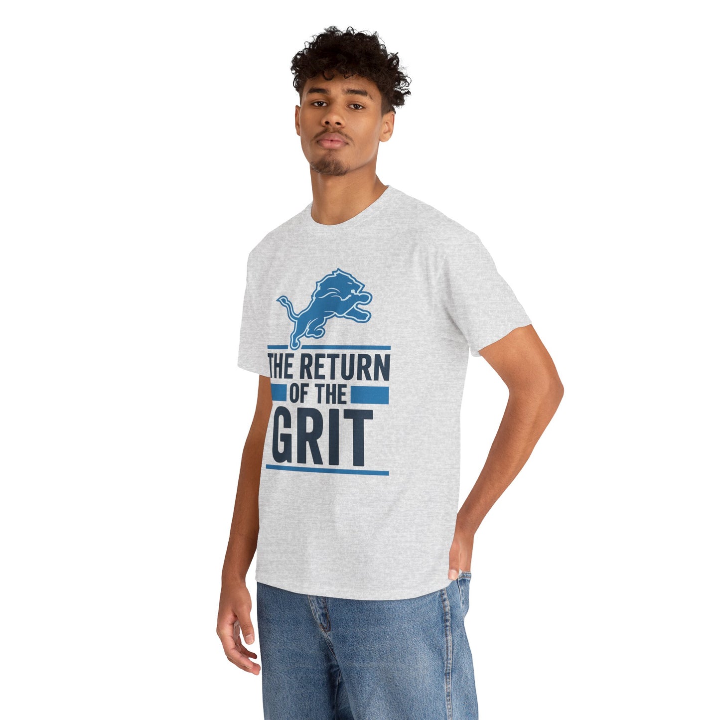 Unisex Heavy Cotton Tee - The Return of the Grit - Casual Fan Apparel