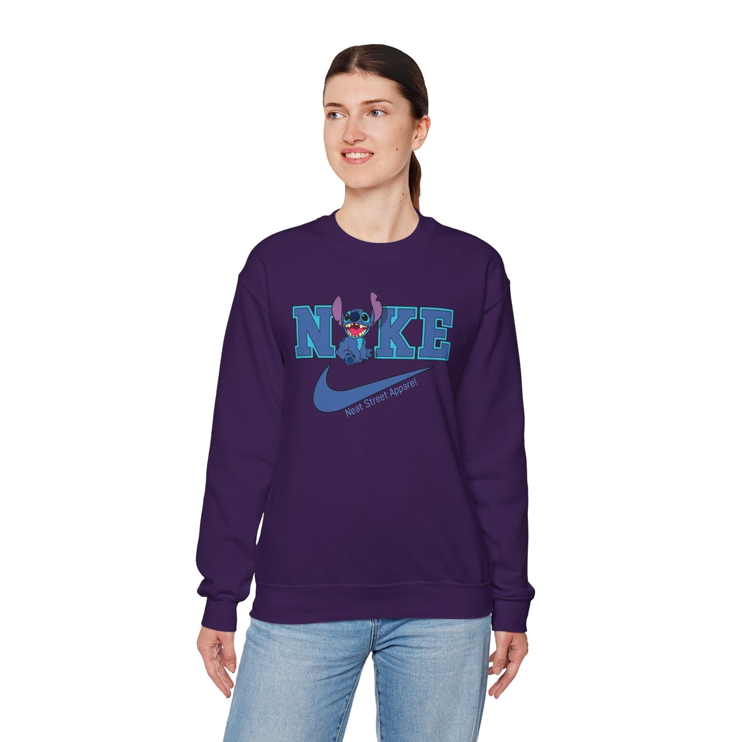 Stitch Design Crewneck Sweatshirt
