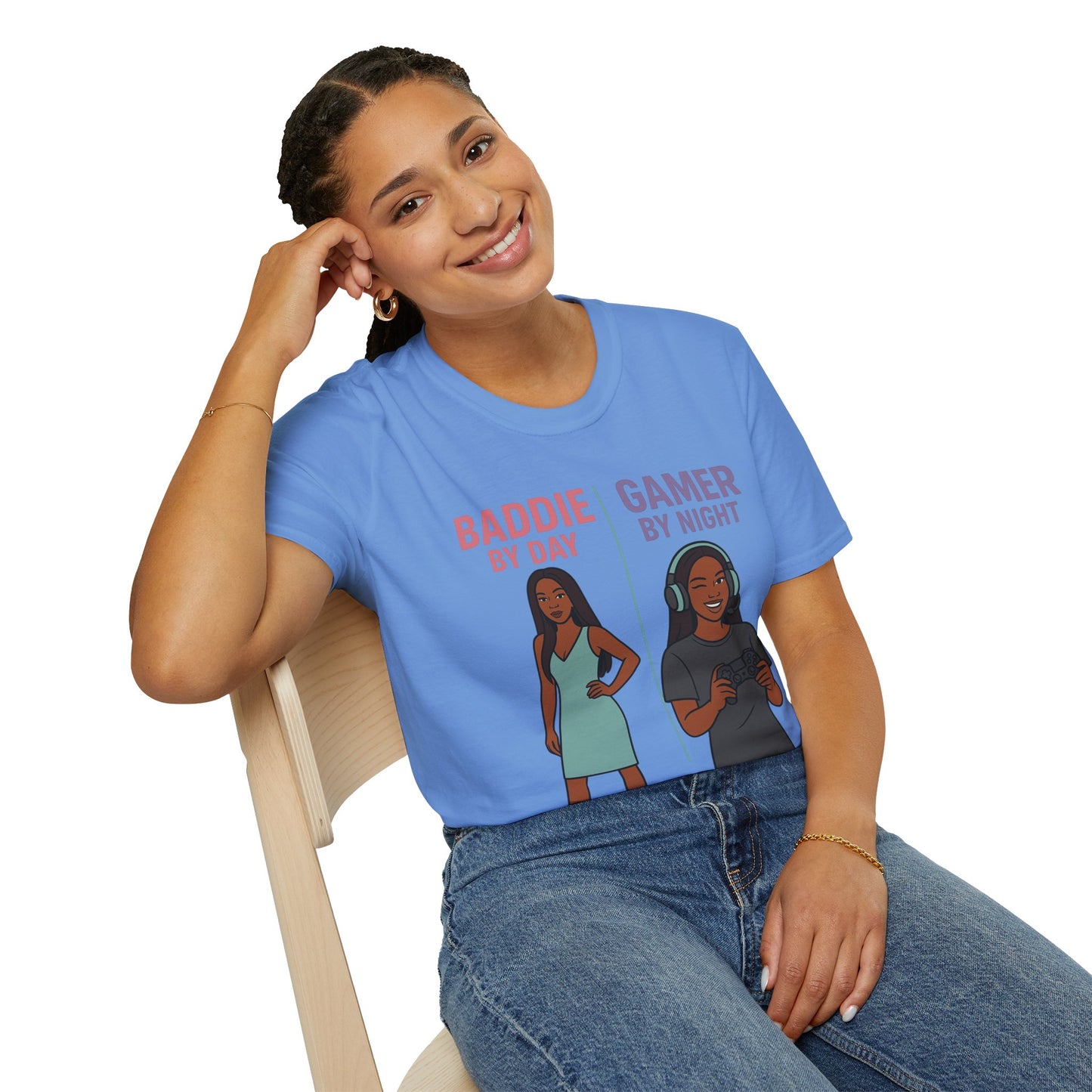 Baddie Gamer Unisex Softstyle T-Shirt