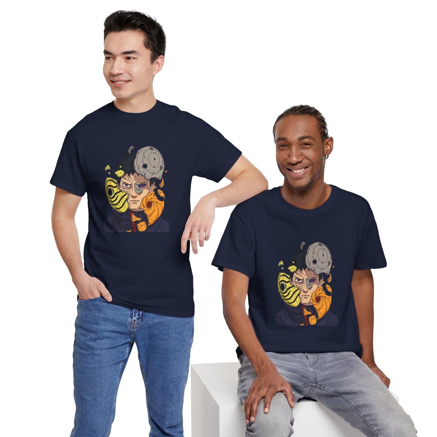 Obito Anime Unisex Heavy Cotton Tee