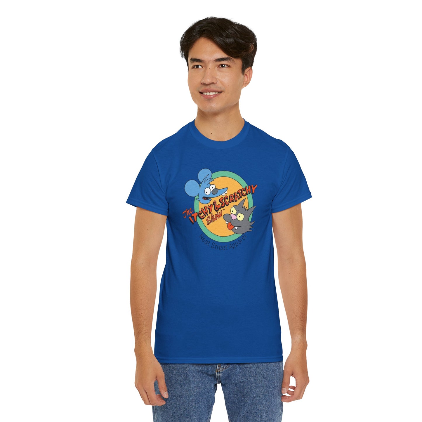 Vintage Itchy & Scratchy Unisex Tee