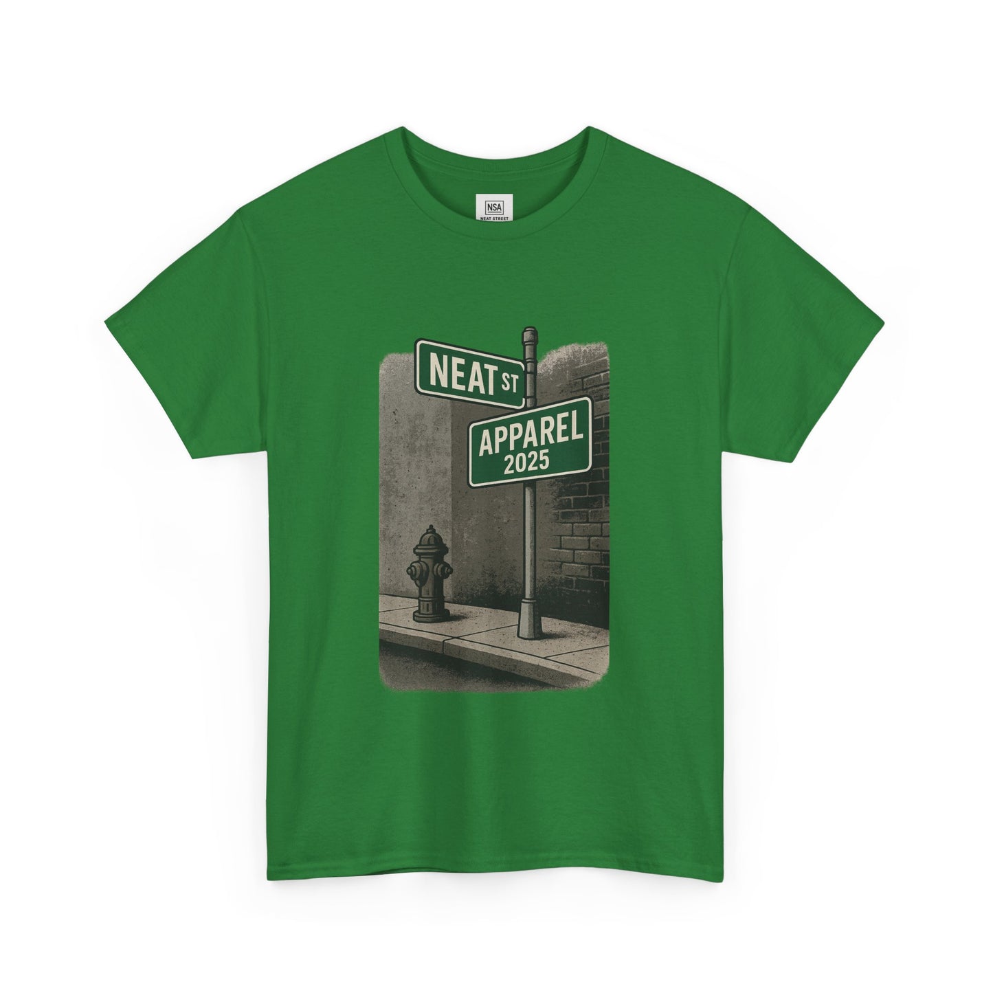 Vintage Neat Street Unisex Heavy Cotton Tee