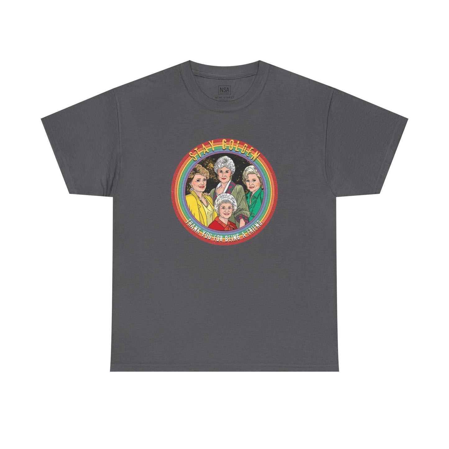 Retro Golden Girls Unisex Heavy Cotton Tee