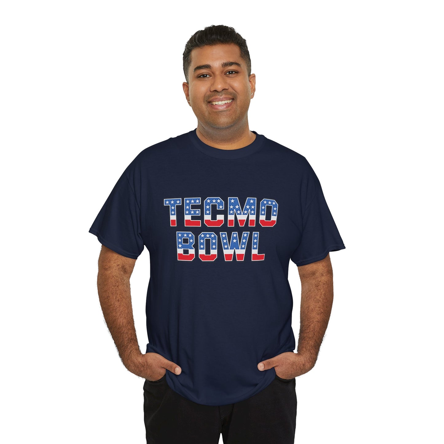 Tecmo Bowl Retro Unisex Heavy Cotton Tee