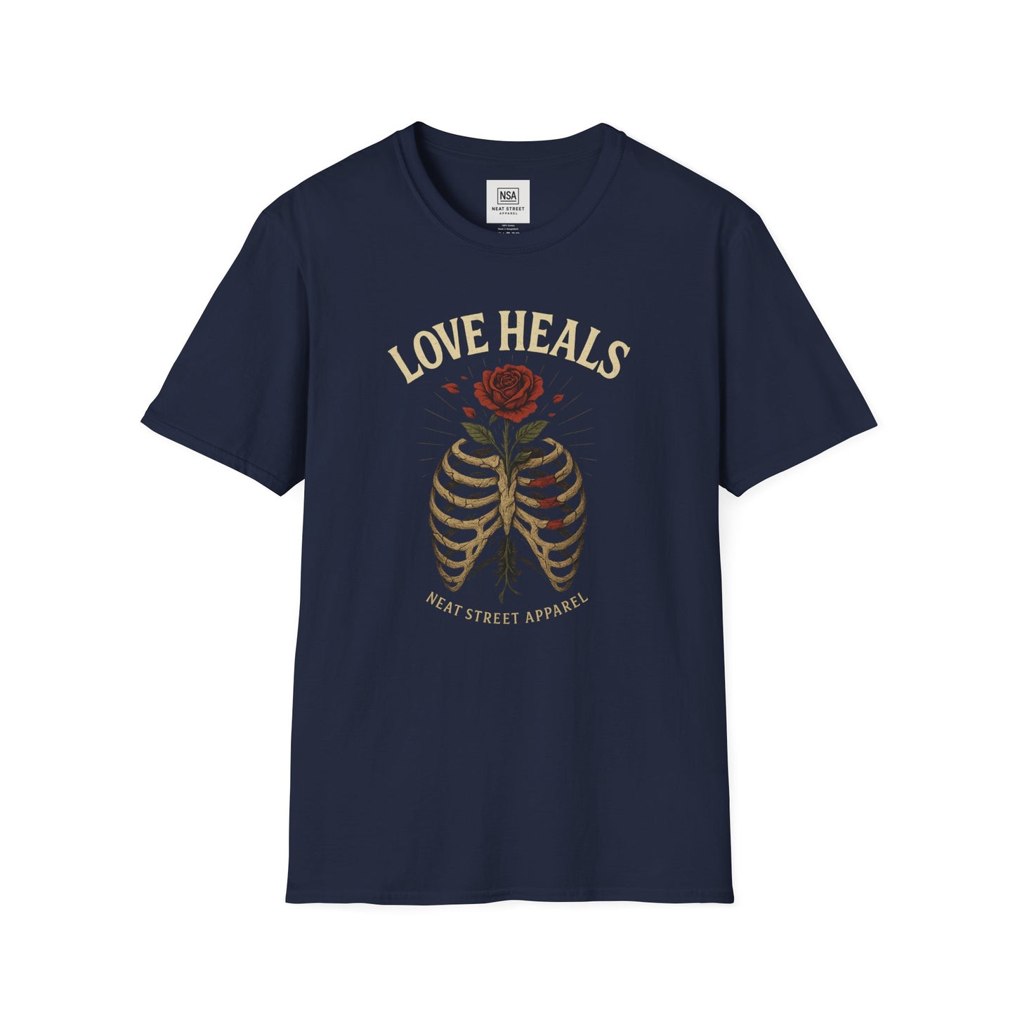 Love Heals Unisex Softstyle T-Shirt