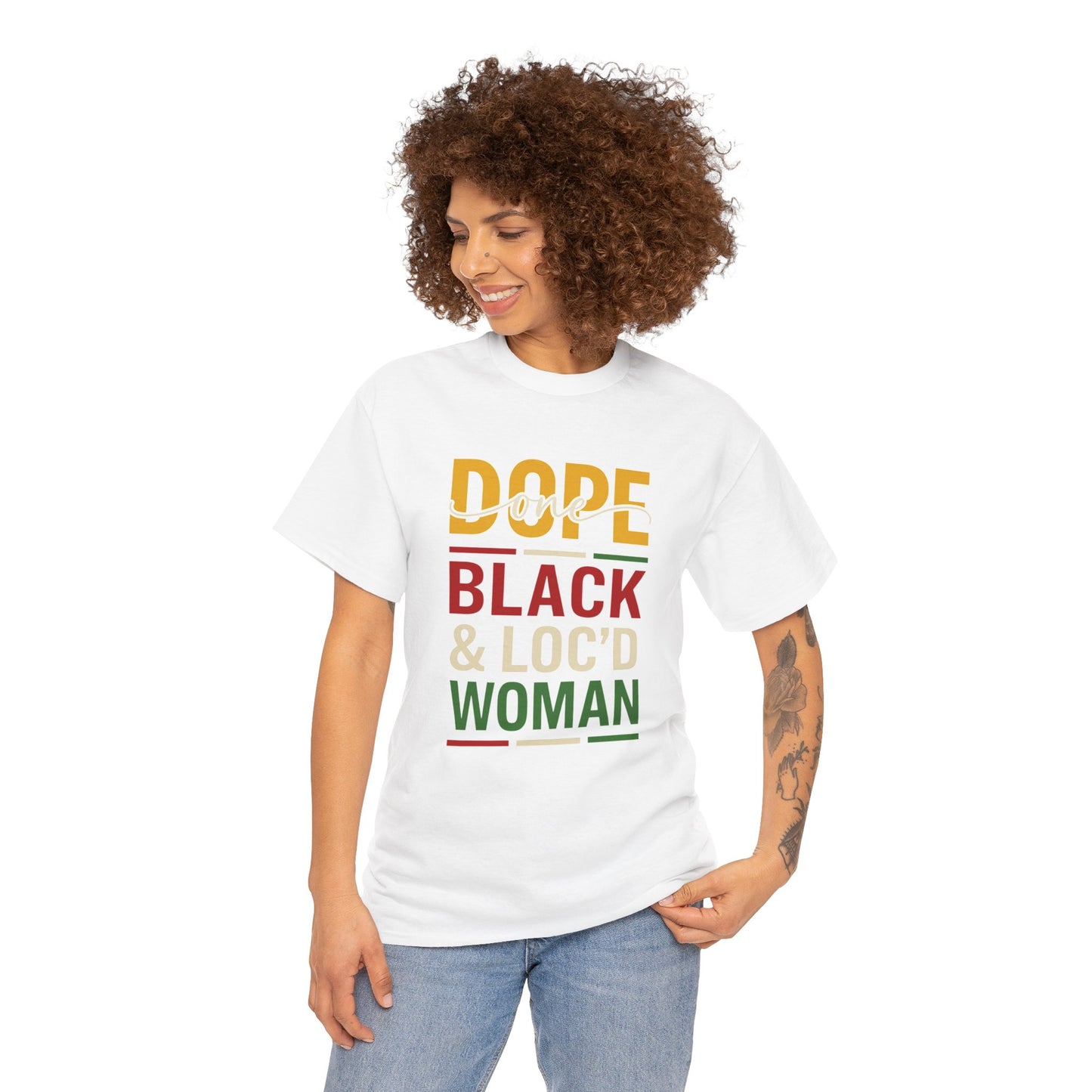 Dope, Black, and Loc'd Graphic Tee