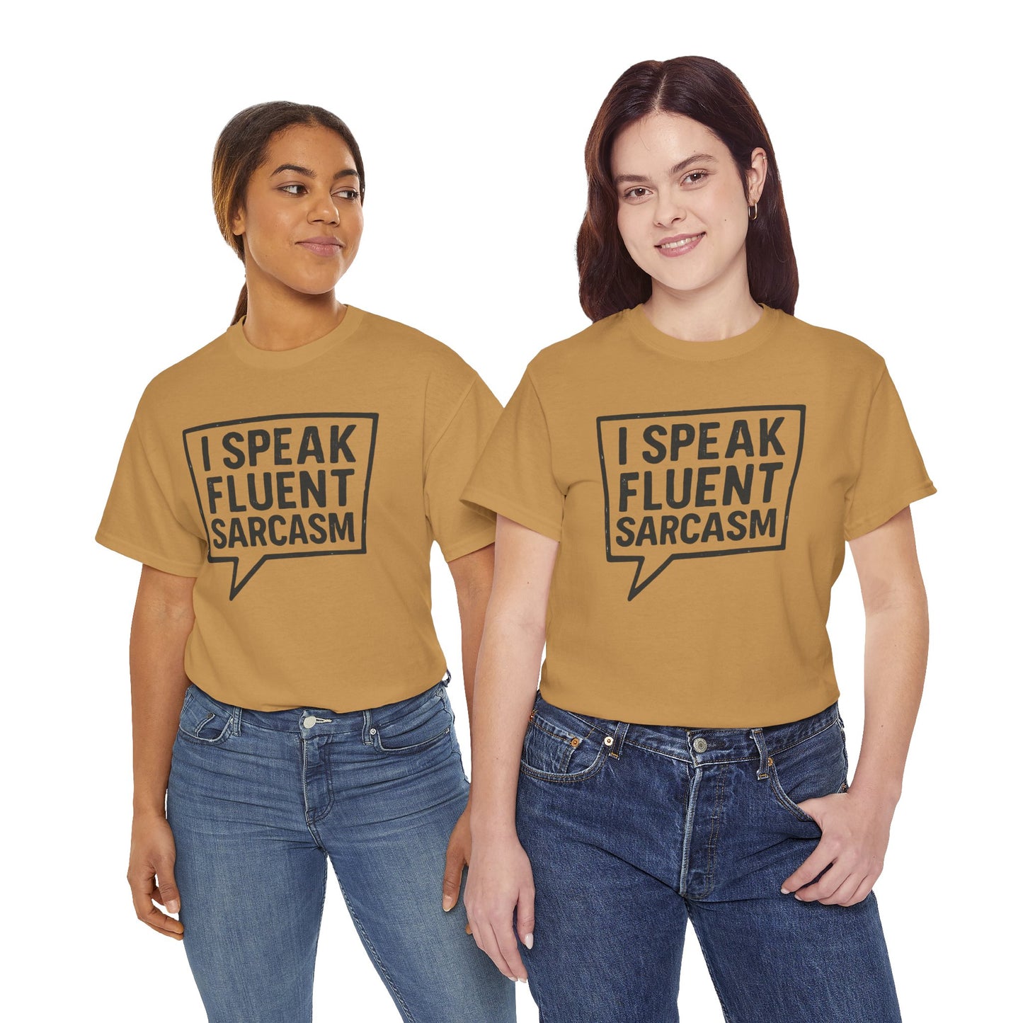 Fluent Sarcasm Humor Tee Unisex Cotton T-Shirt