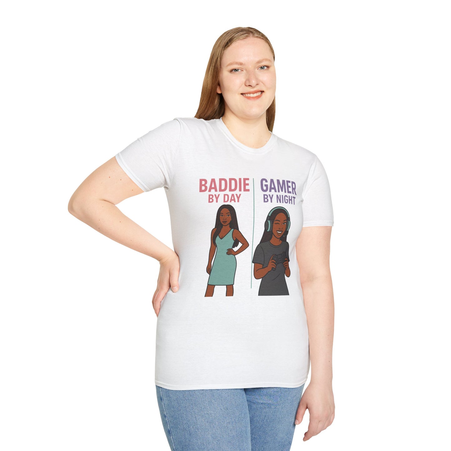 Baddie Gamer Unisex Softstyle T-Shirt