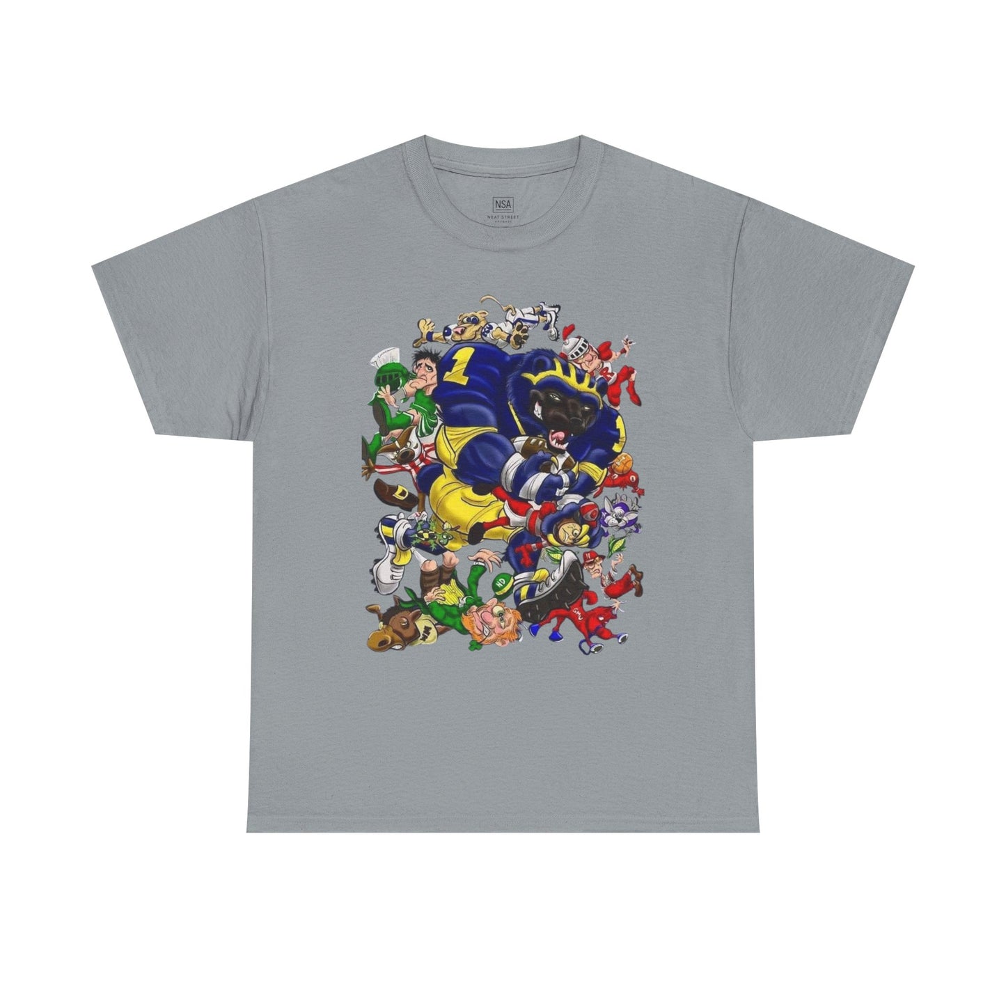 Wolverines Unisex Heavy Cotton Tee