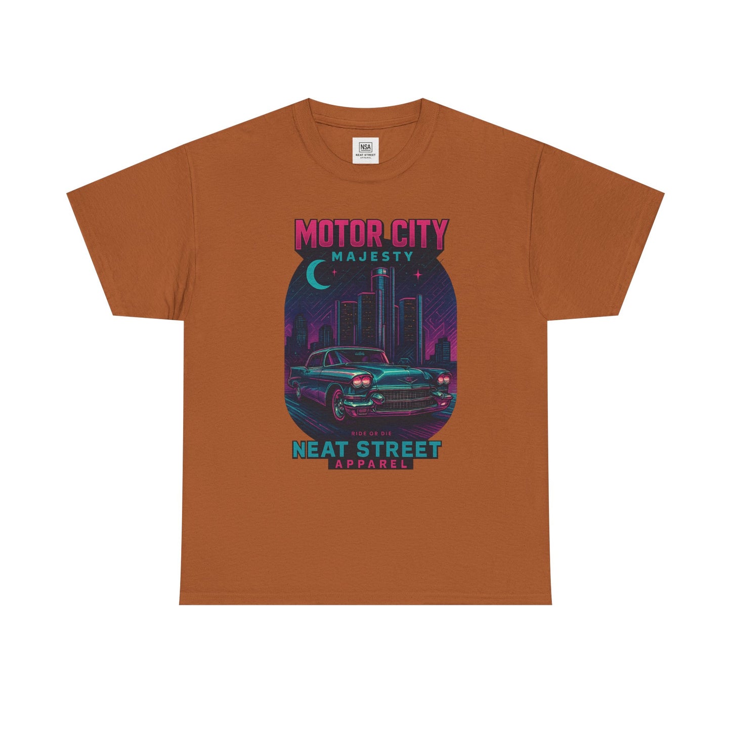Motor City Majesty Unisex Heavy Cotton Tee