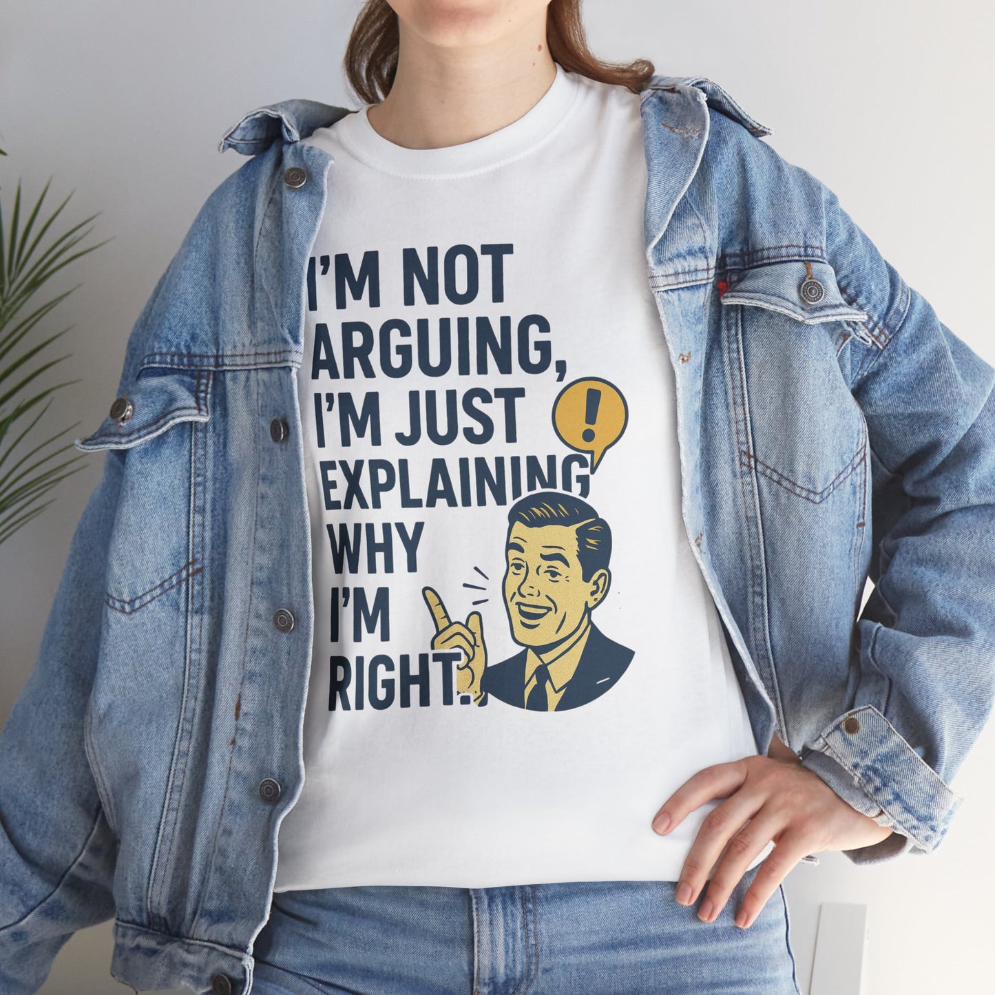 Unisex Humorous Explanation Tee, Funny T-Shirt