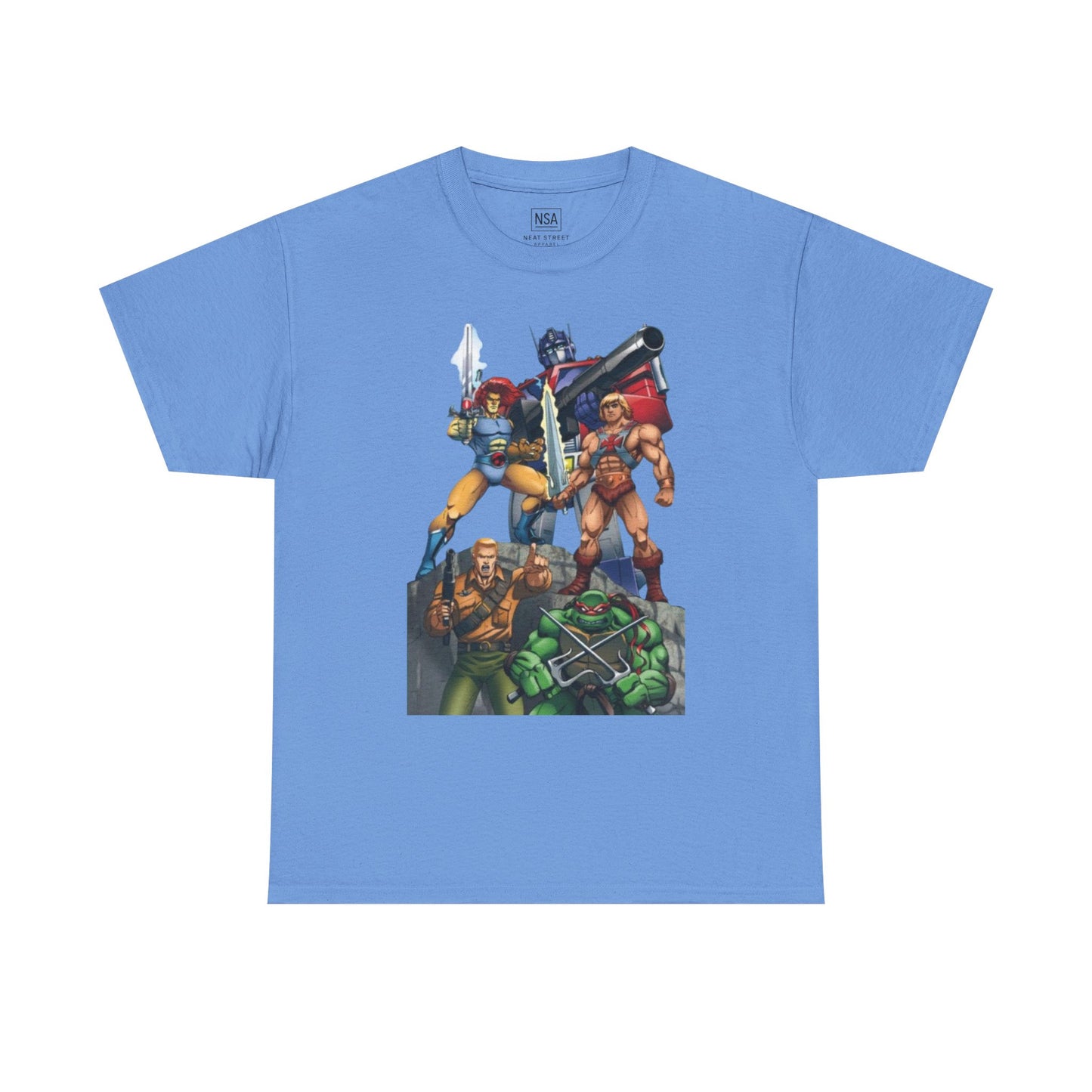 Retro 80s Action Heroes Unisex Tee
