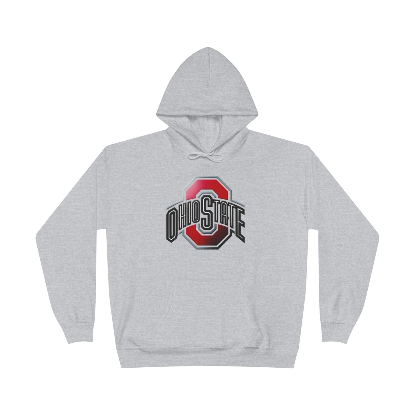 Buckeyes Unisex EcoSmart Pullover Hoodie, Sports Fan Gift, College Hoodie