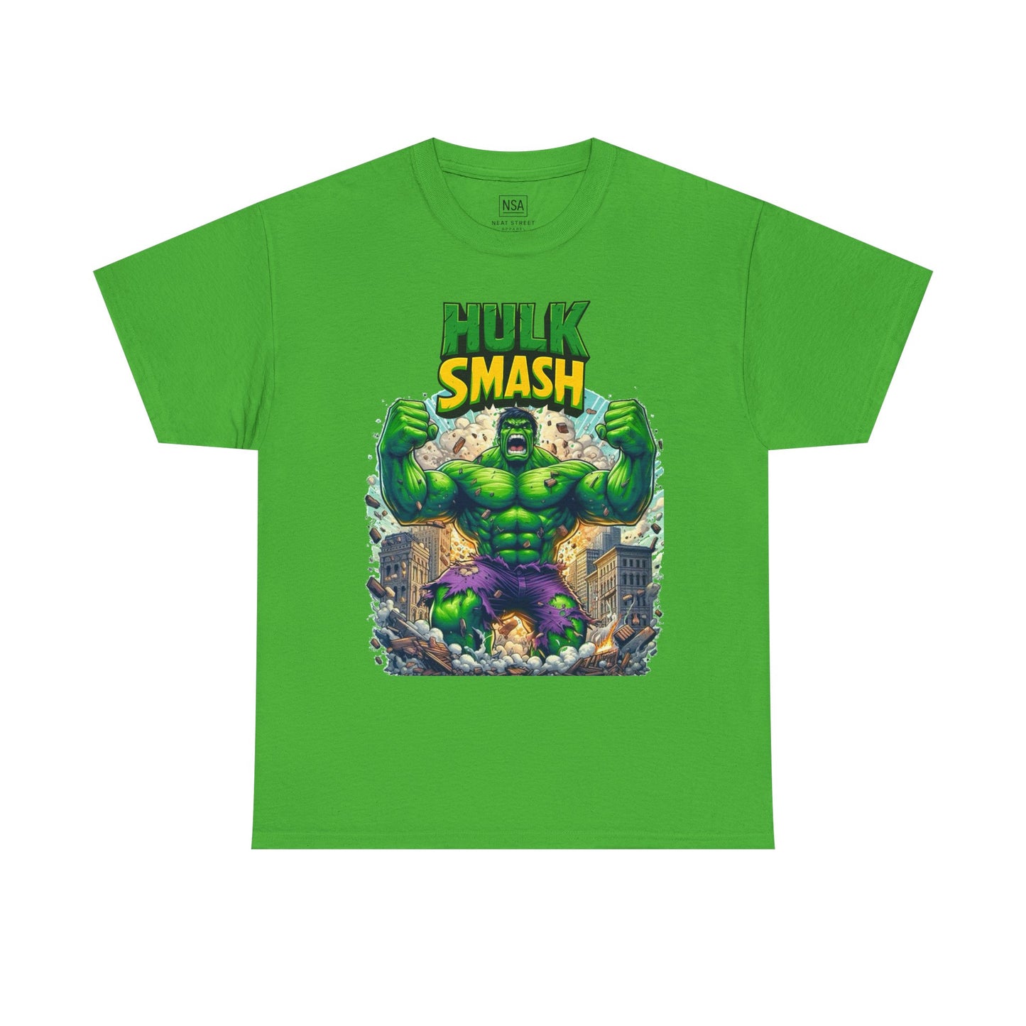 Smash Unisex Heavy Cotton Tee | Fun Graphic Shirt