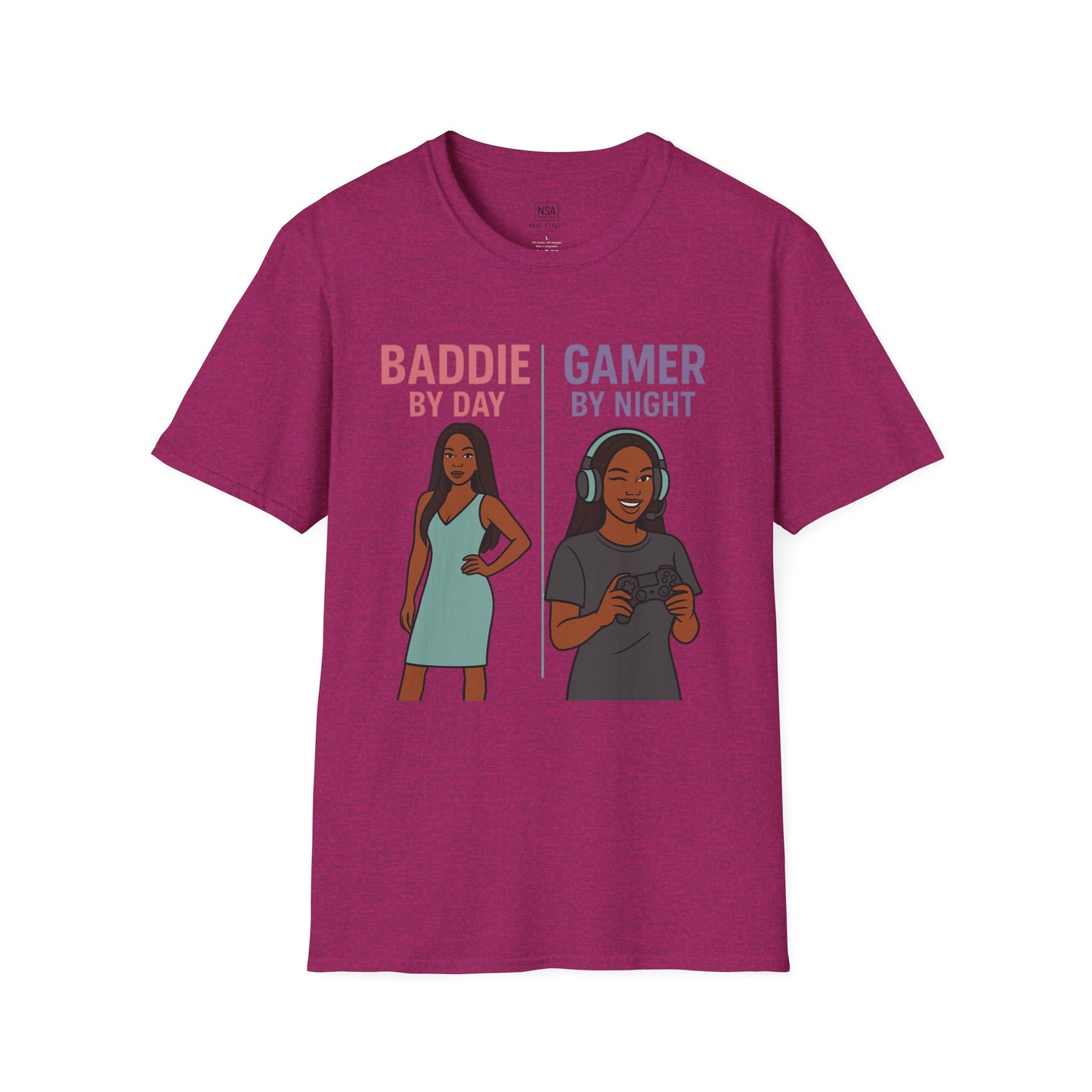 Baddie Gamer Unisex Softstyle T-Shirt