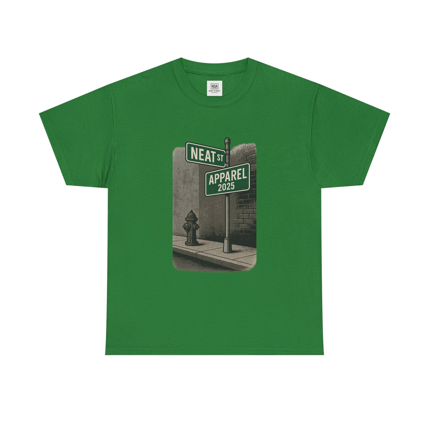 Vintage Neat Street Unisex Heavy Cotton Tee