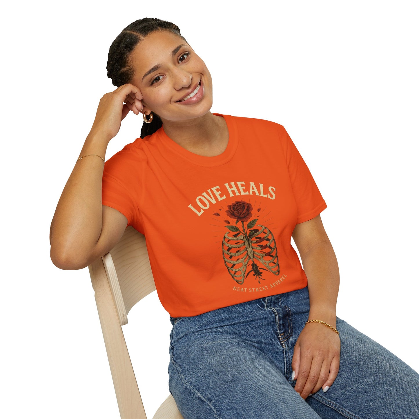 Love Heals Unisex Softstyle T-Shirt