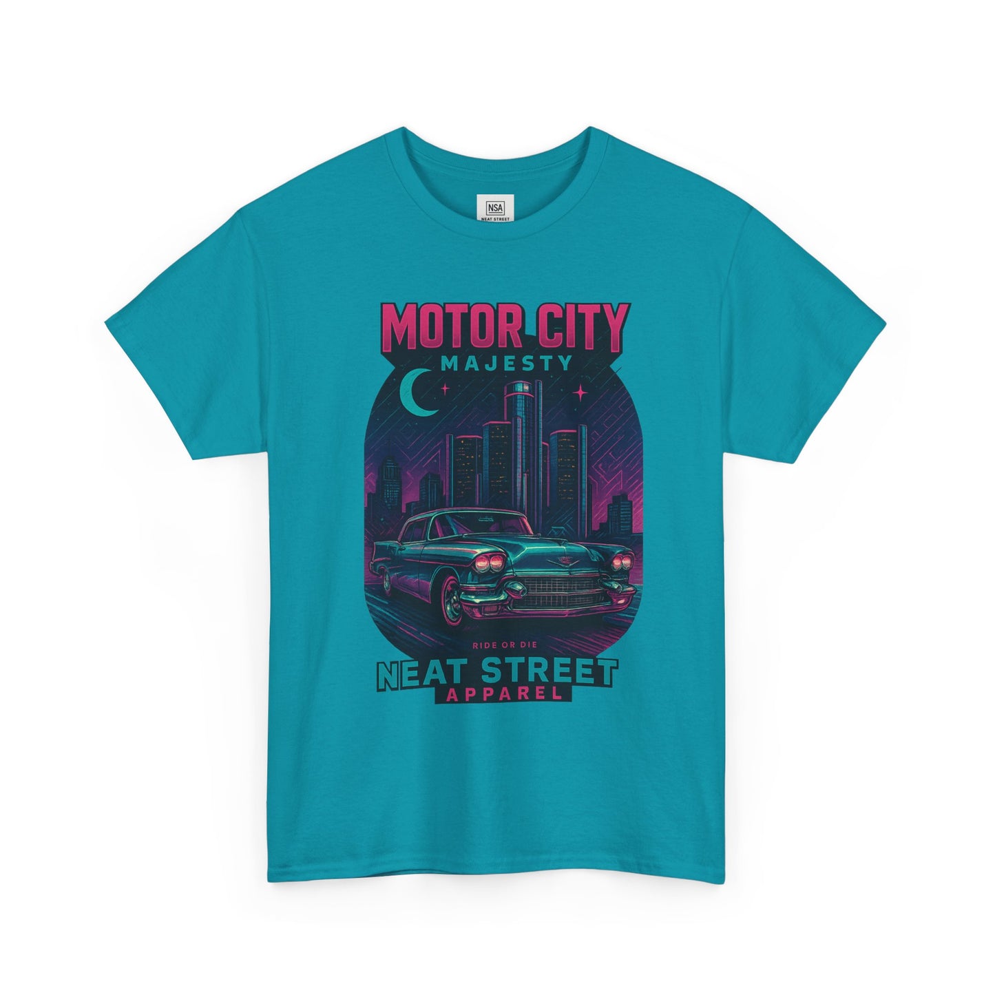 Motor City Majesty Unisex Heavy Cotton Tee