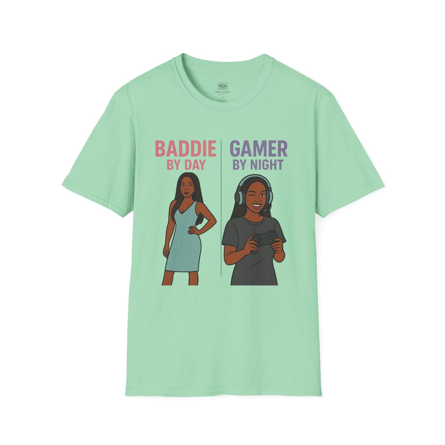 Baddie Gamer Unisex Softstyle T-Shirt
