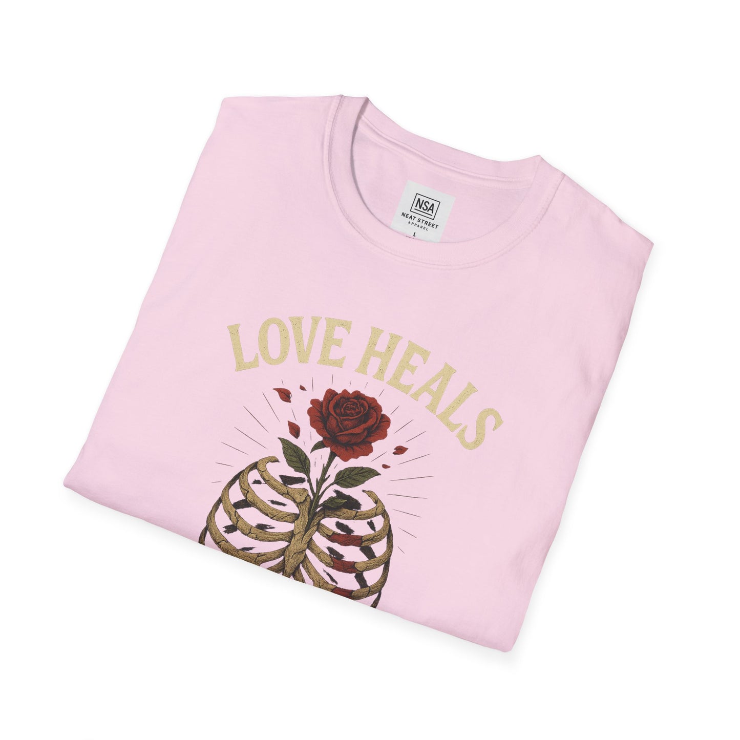 Love Heals Unisex Softstyle T-Shirt