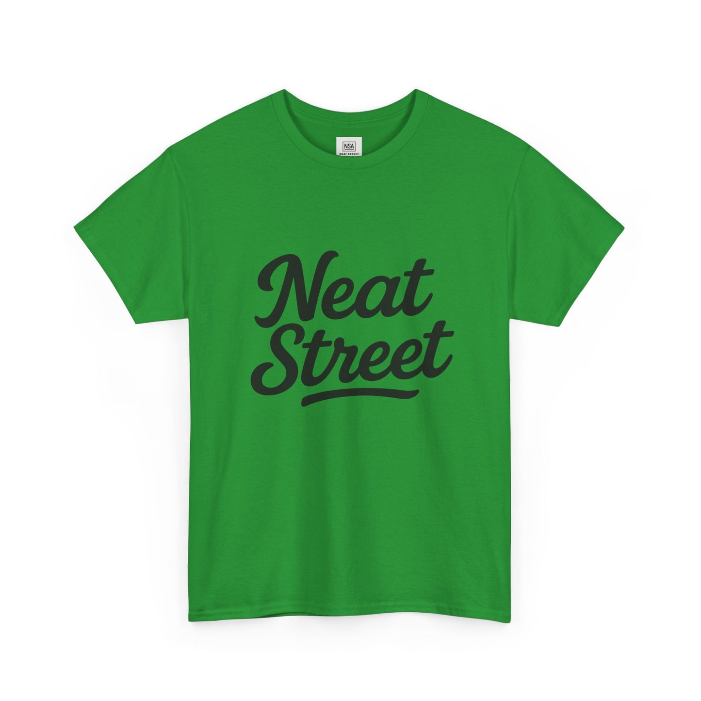 'Neat Street' Basic Tee (Black letters)