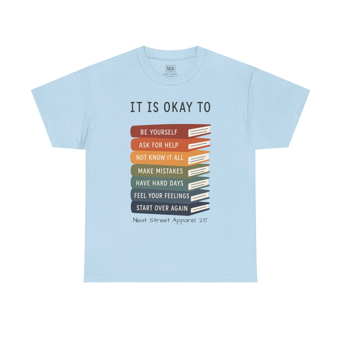Inspirational Message Cotton Tee