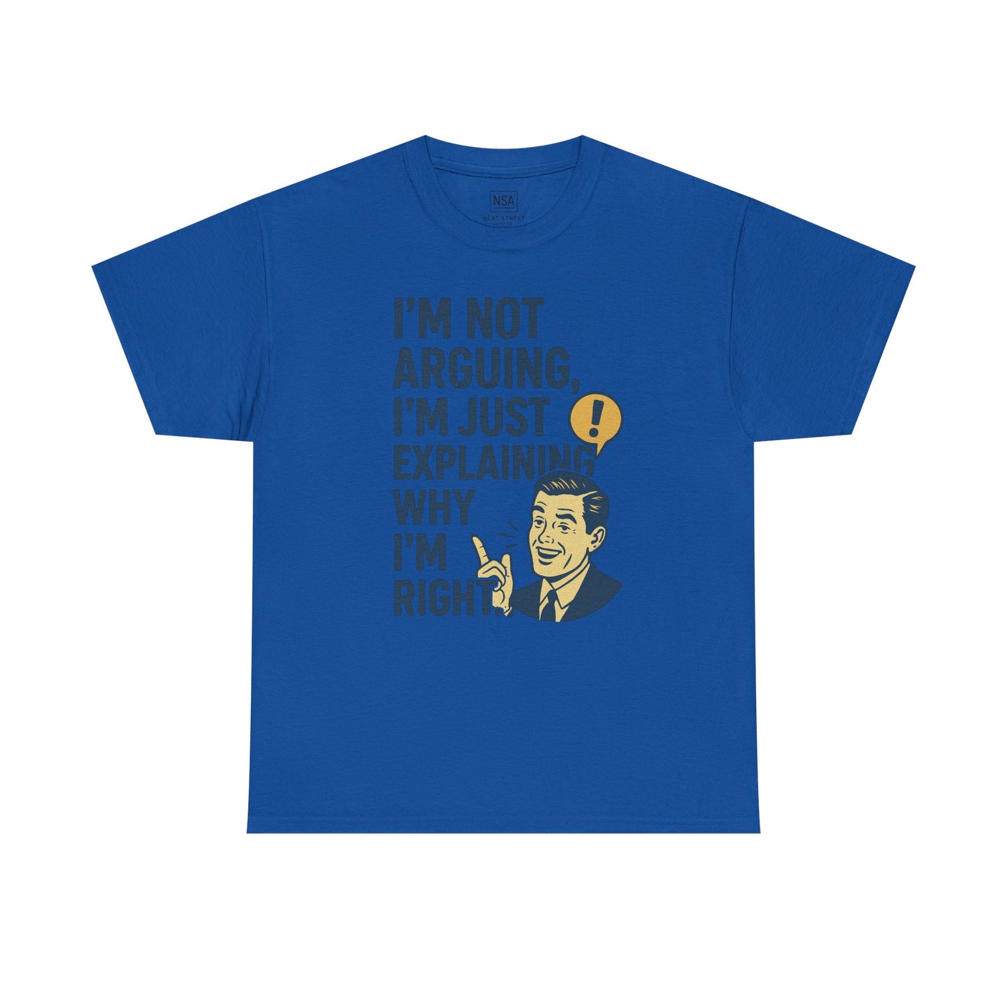 Unisex Humorous Explanation Tee, Funny T-Shirt