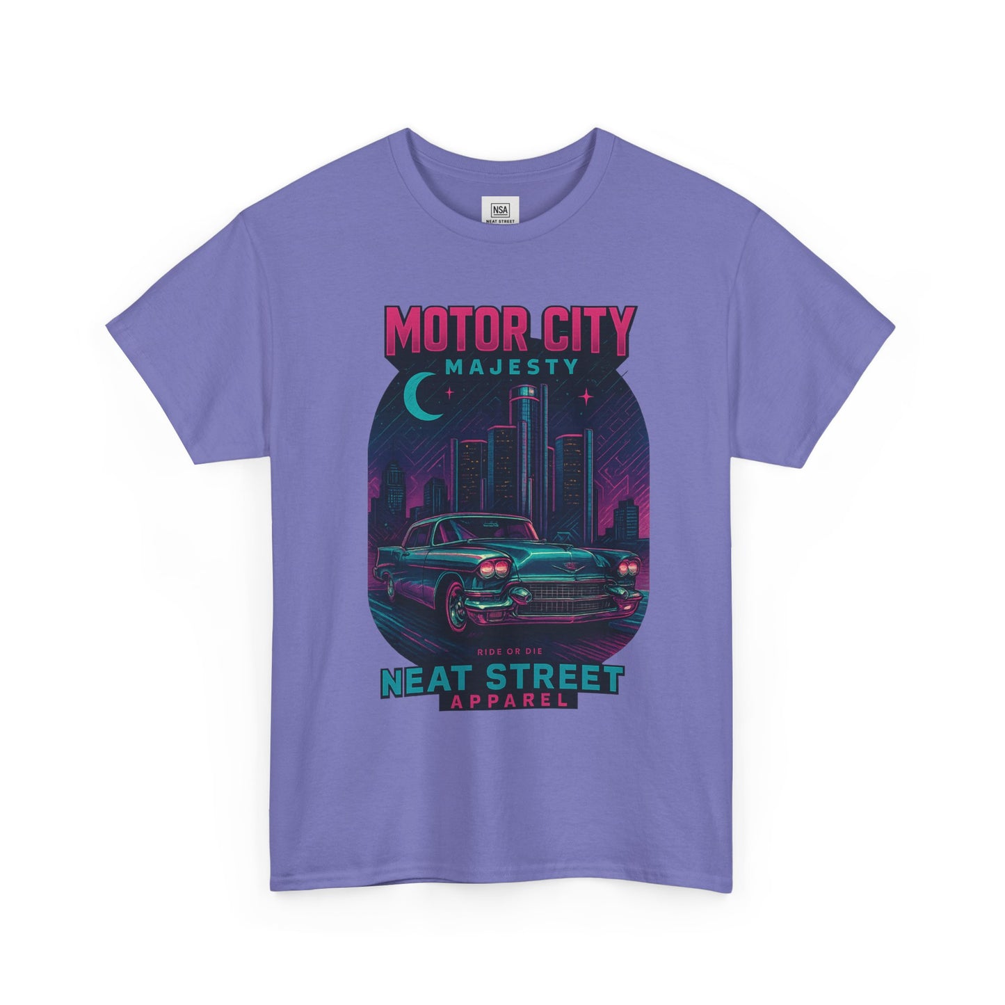 Motor City Majesty Unisex Heavy Cotton Tee