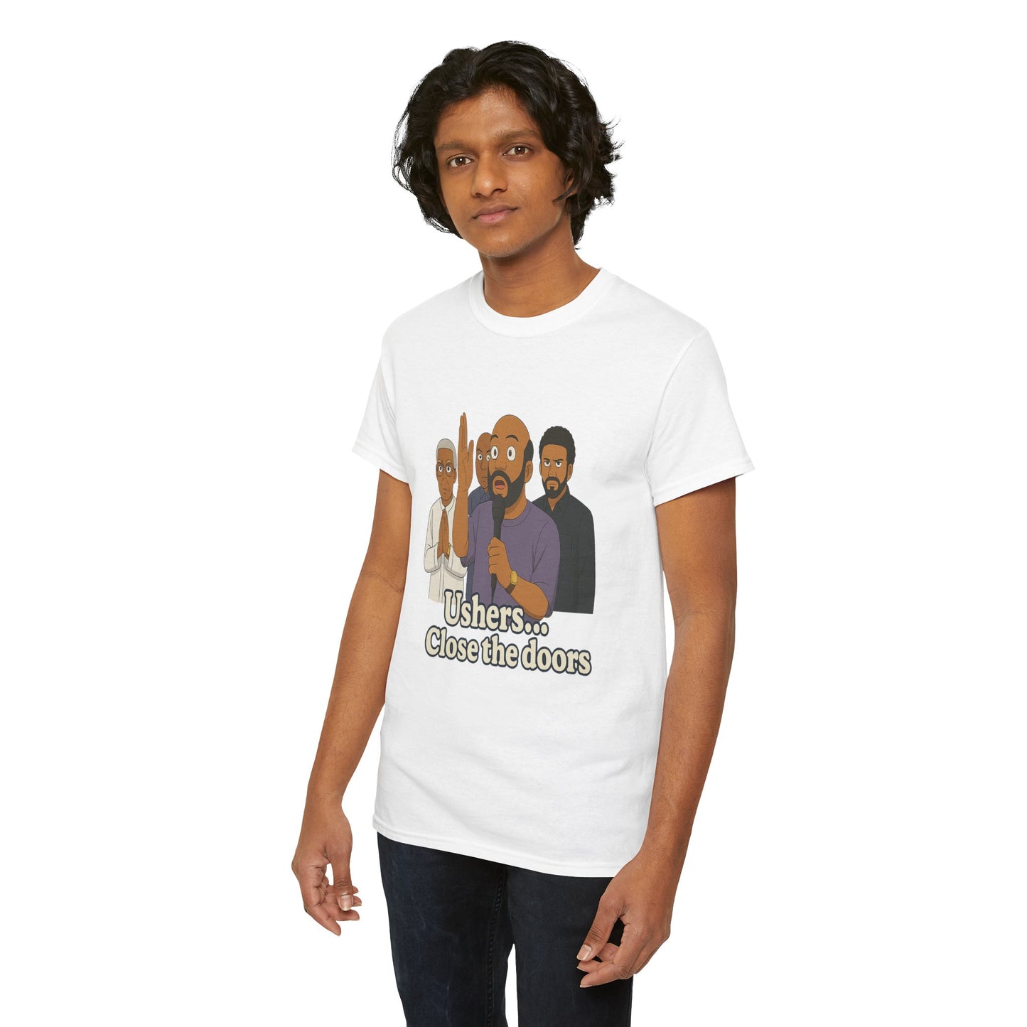 "Close the doors" Cotton Tee