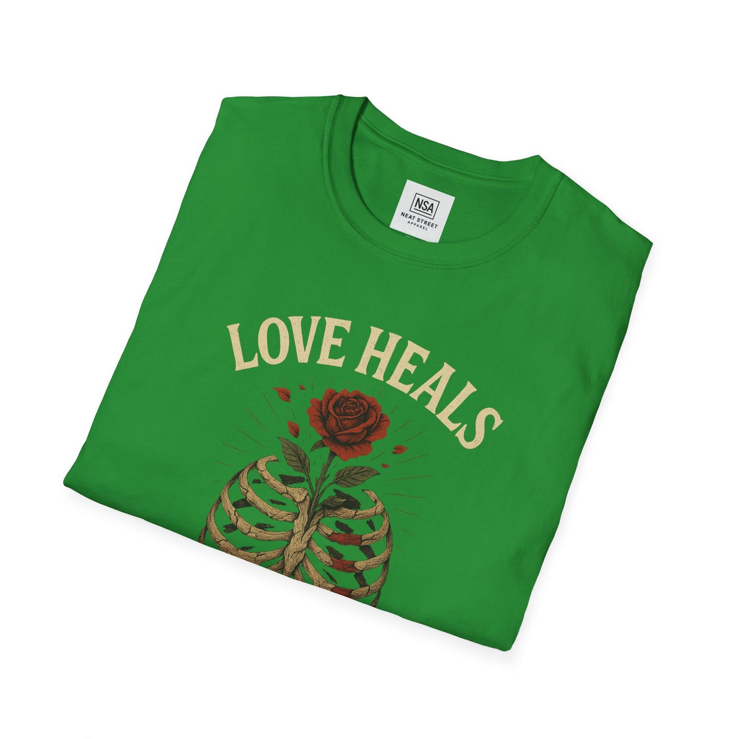 Love Heals Unisex Softstyle T-Shirt