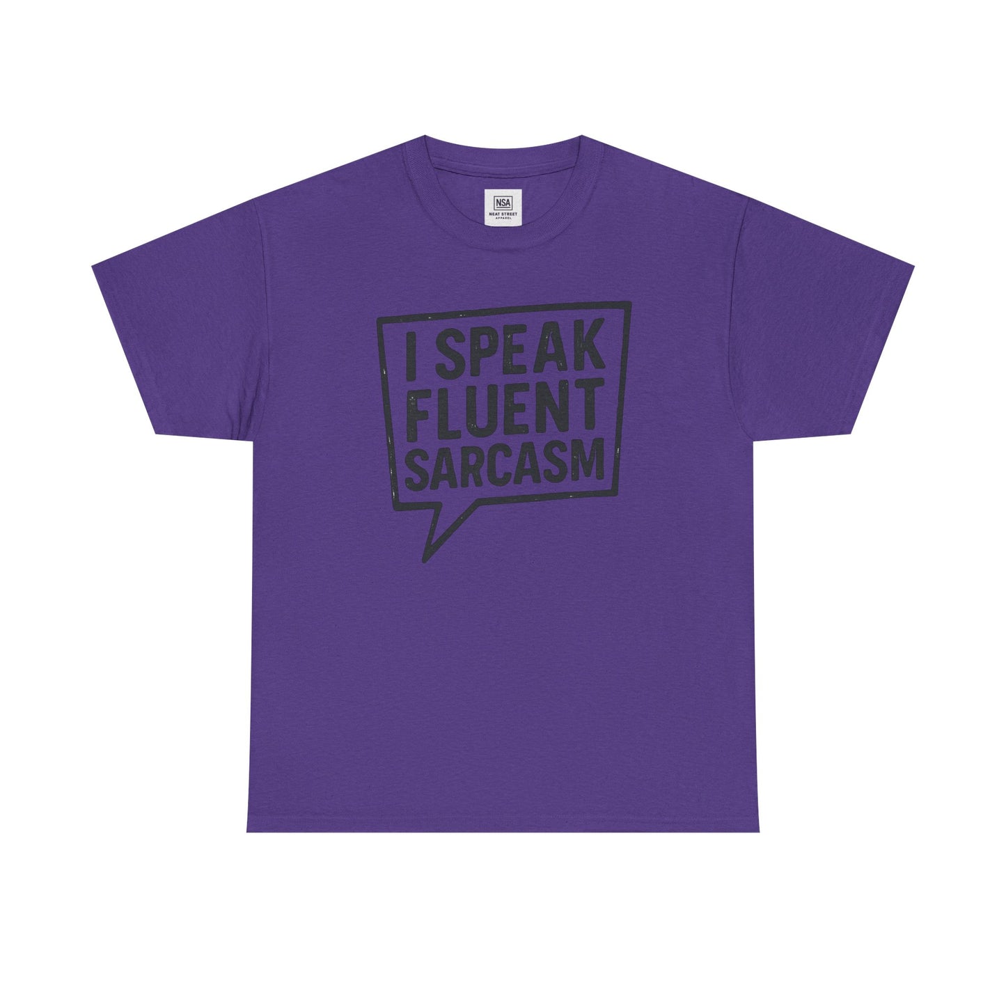 Fluent Sarcasm Humor Tee Unisex Cotton T-Shirt