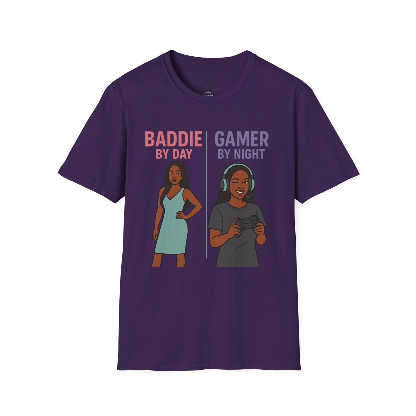 Baddie Gamer Unisex Softstyle T-Shirt
