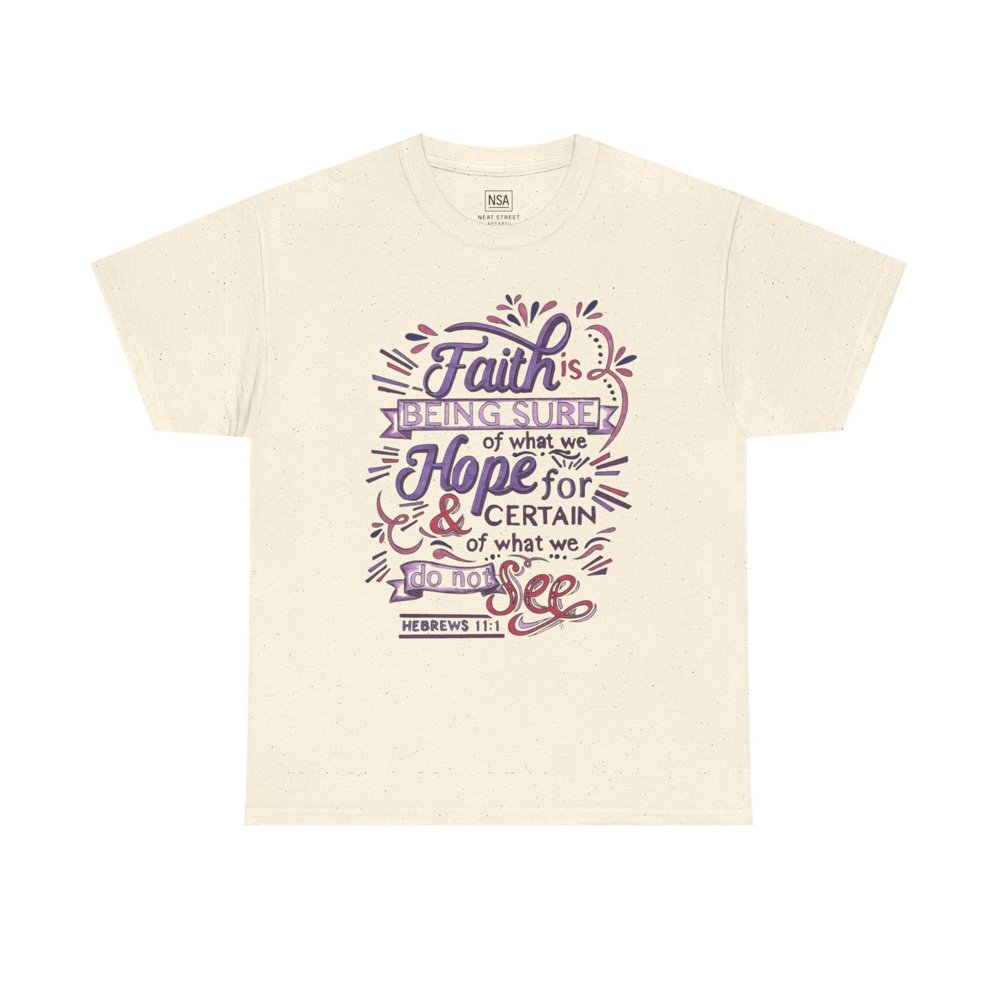 Inspirational Faith & Hope Unisex Cotton T-shirt