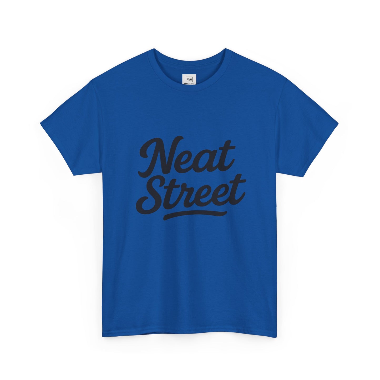 'Neat Street' Basic Tee (Black letters)
