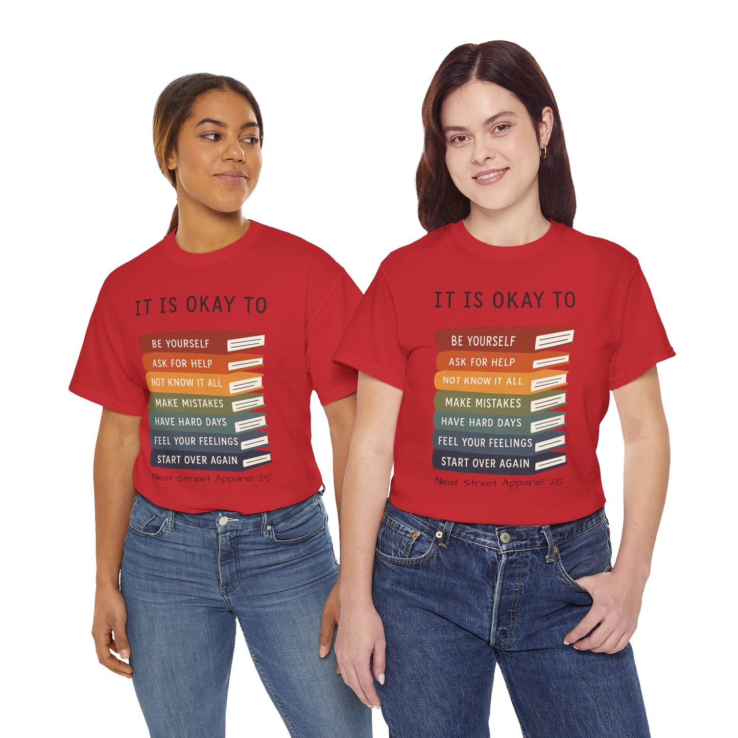 Inspirational Message Cotton Tee