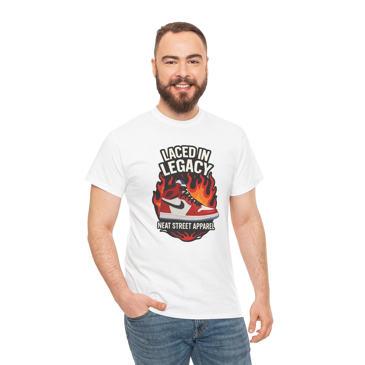 Laced in Legacy Unisex Heavy Cotton Tee