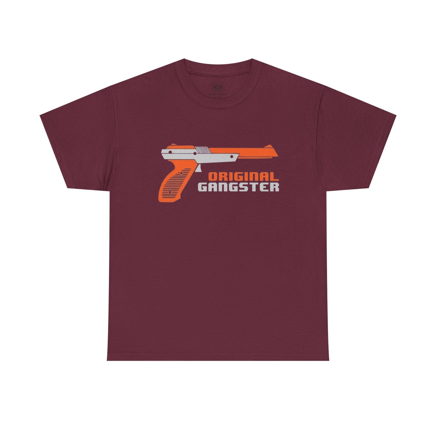 Original Gangster Retro Gaming Unisex Heavy Cotton Tee