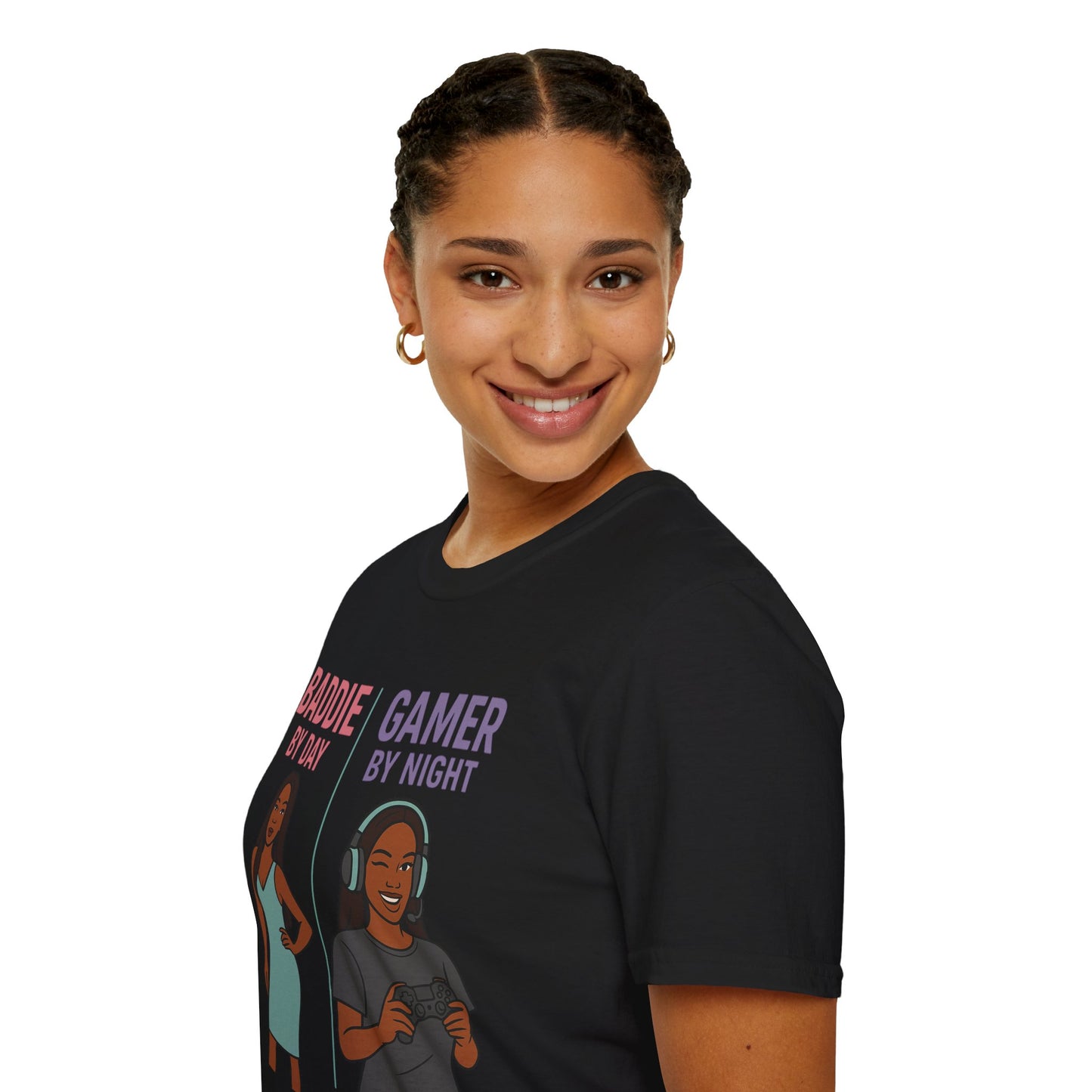 Baddie Gamer Unisex Softstyle T-Shirt
