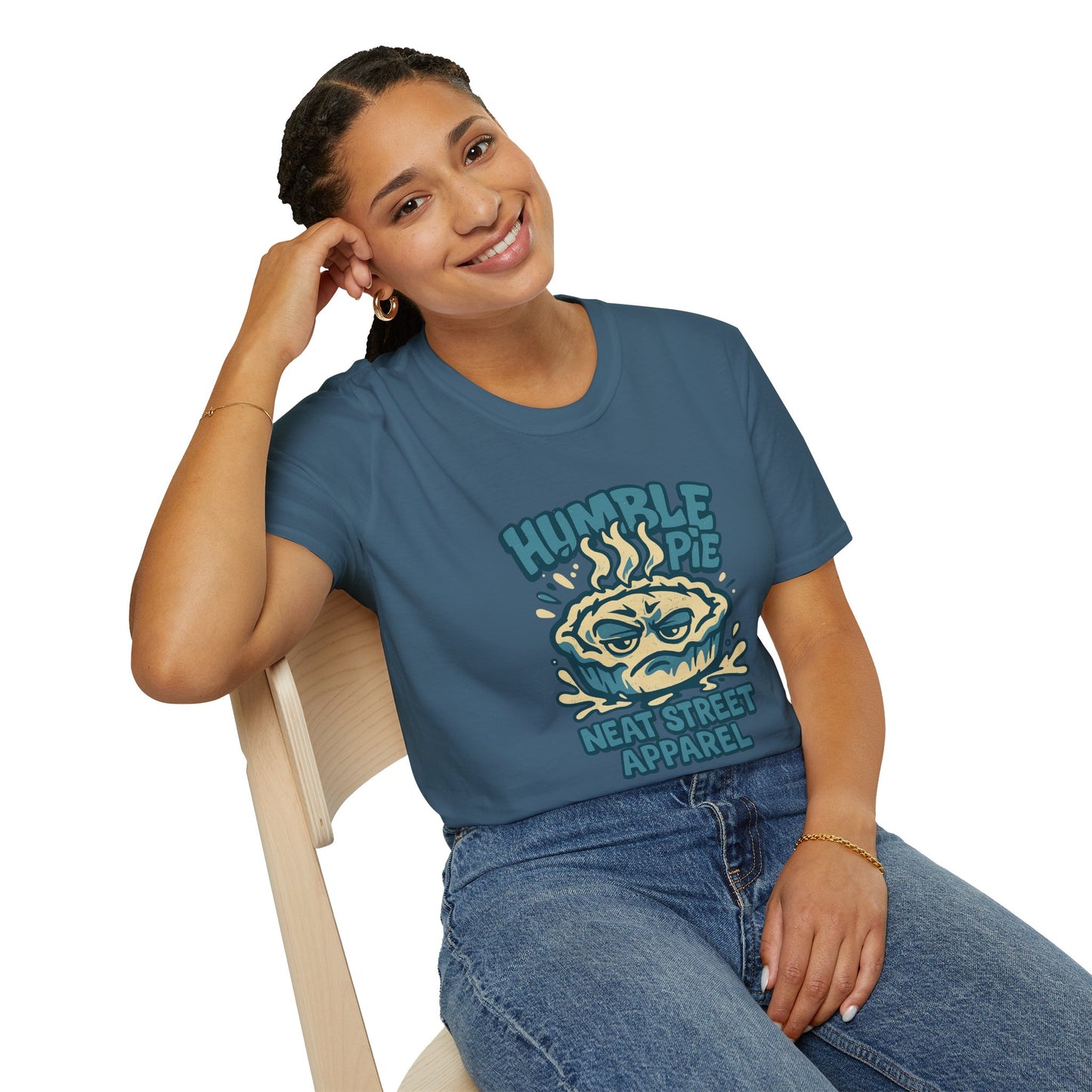 Humble Pie Graphic T-Shirt - Cool Unisex Softstyle Tee for Casual Vibes