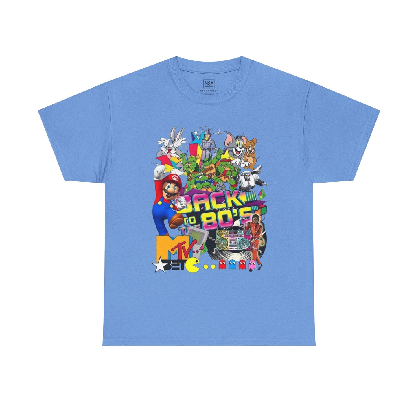 Retro 80s Unisex Heavy Cotton Tee