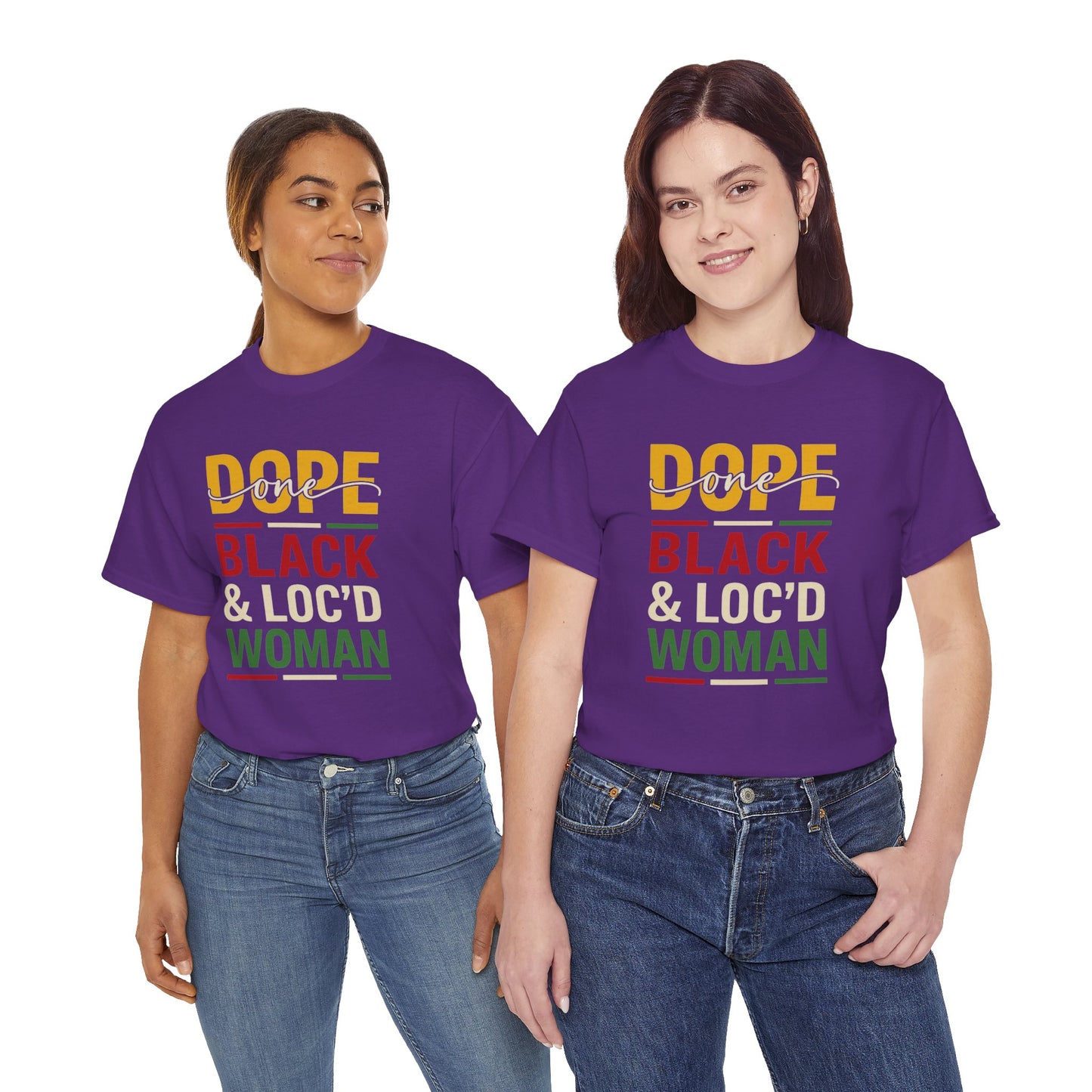 Dope, Black, and Loc'd Graphic Tee