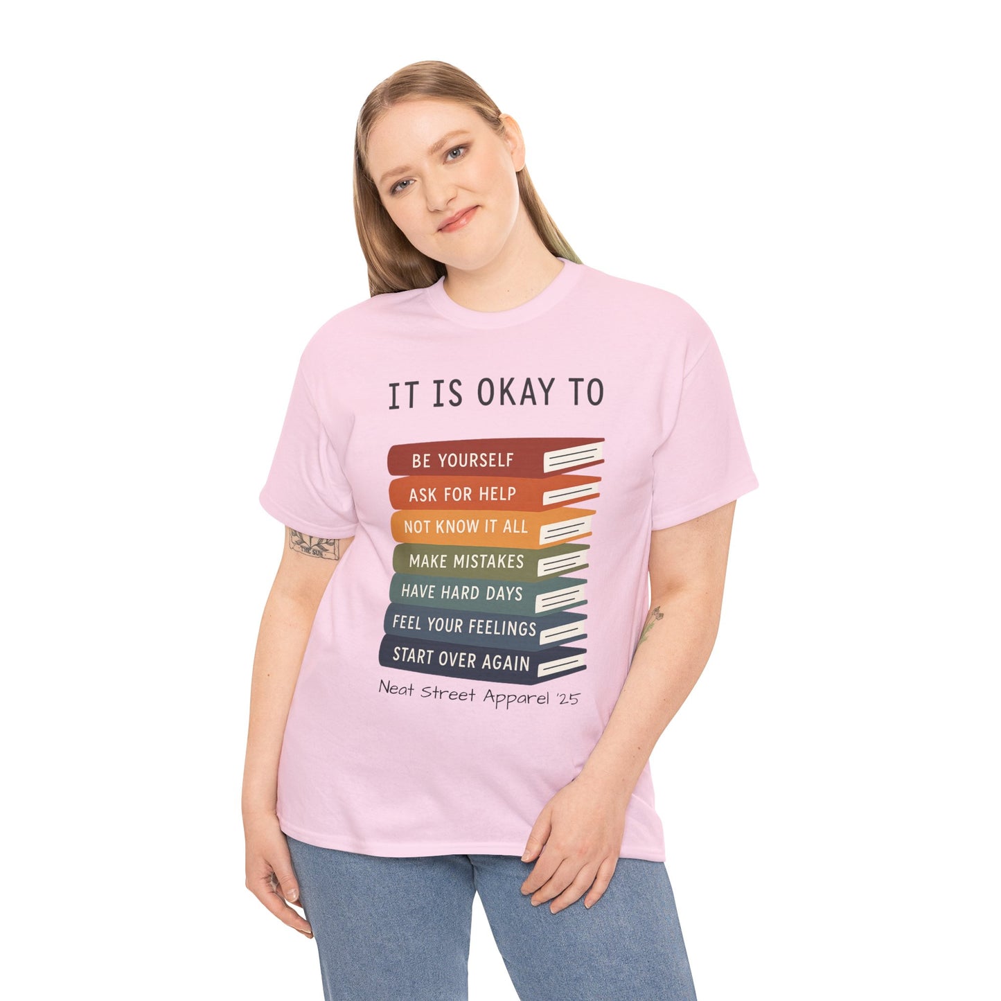 Inspirational Message Cotton Tee