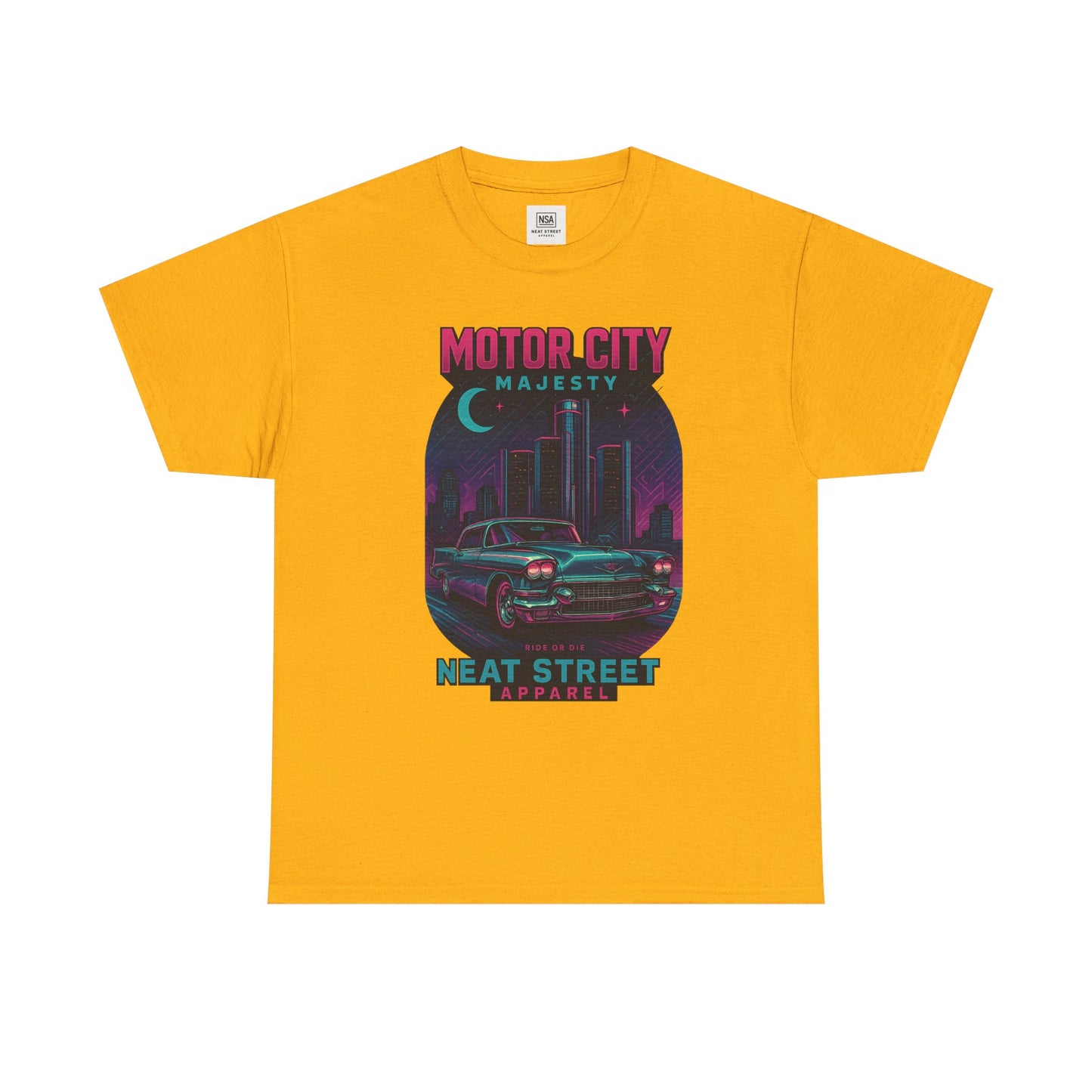 Motor City Majesty Unisex Heavy Cotton Tee