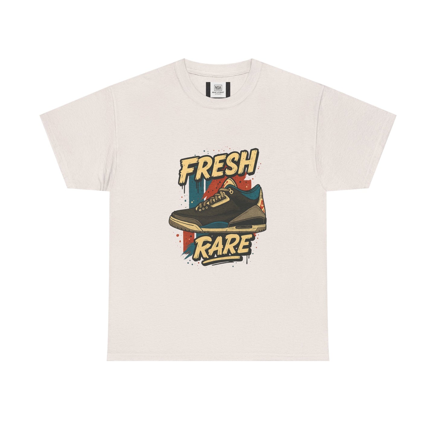 Streetwear Graphic Tee - 'Fresh-Rare' Unisex Heavy Cotton T-Shirt for Rare Air Jordan 3 release