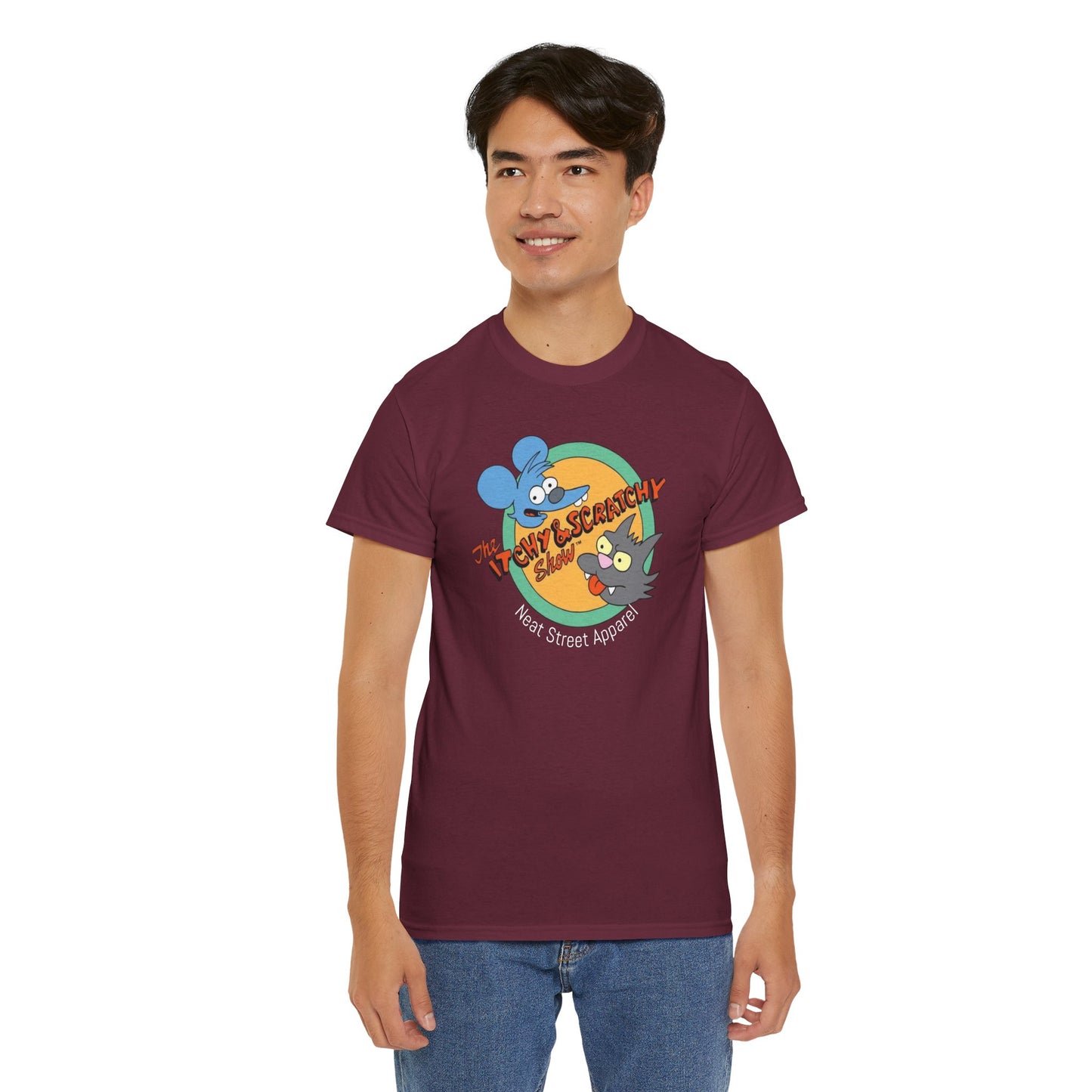Vintage Itchy & Scratchy Unisex Tee
