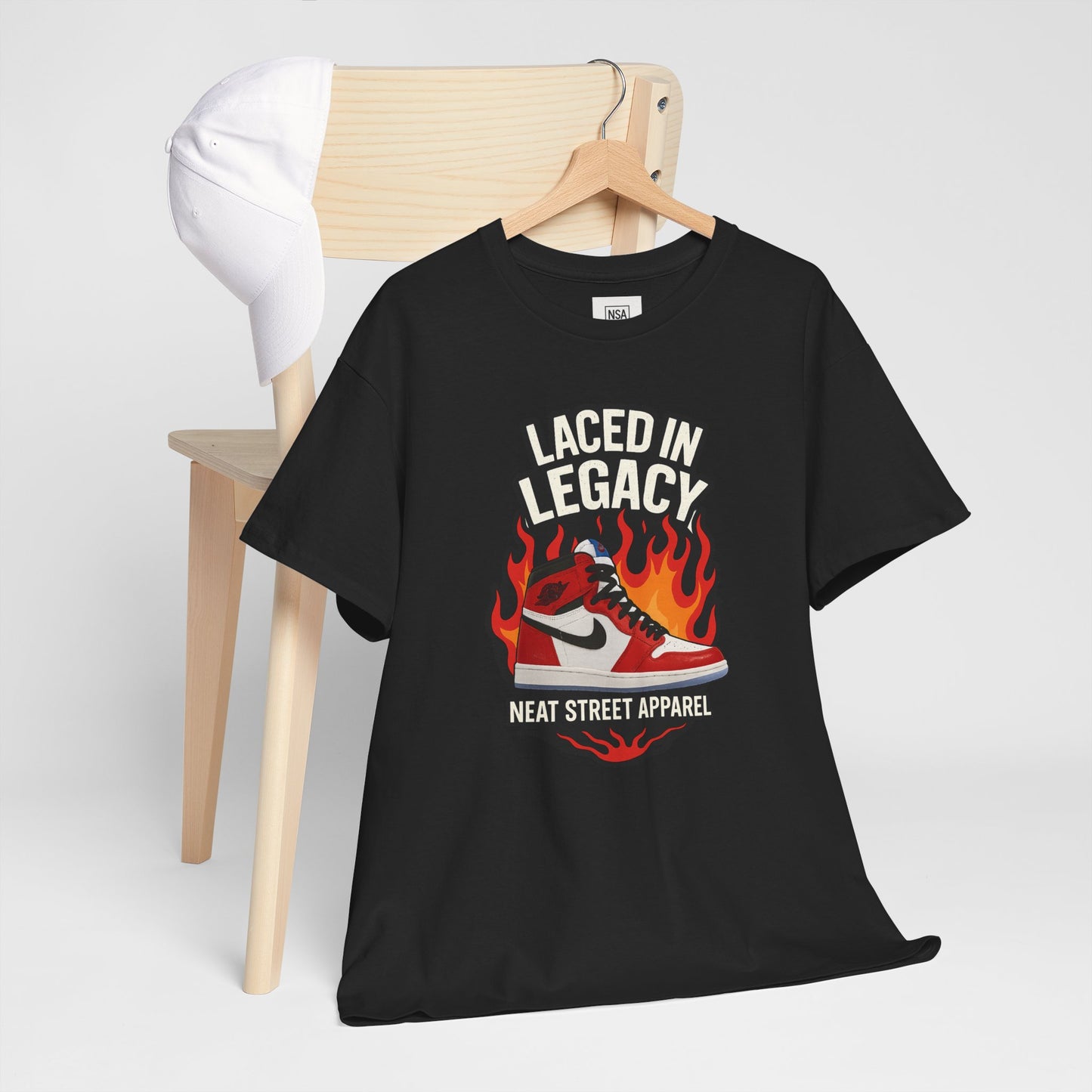 Laced in Legacy Unisex Heavy Cotton Tee