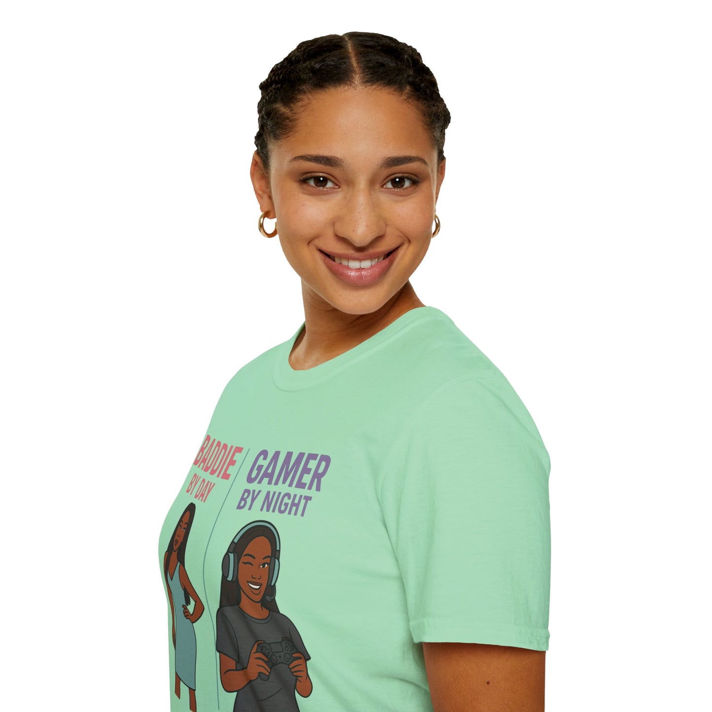 Baddie Gamer Unisex Softstyle T-Shirt