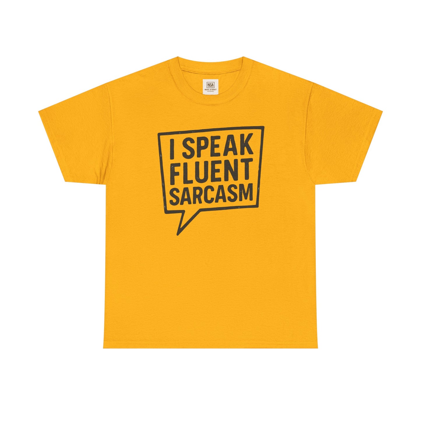Fluent Sarcasm Humor Tee Unisex Cotton T-Shirt