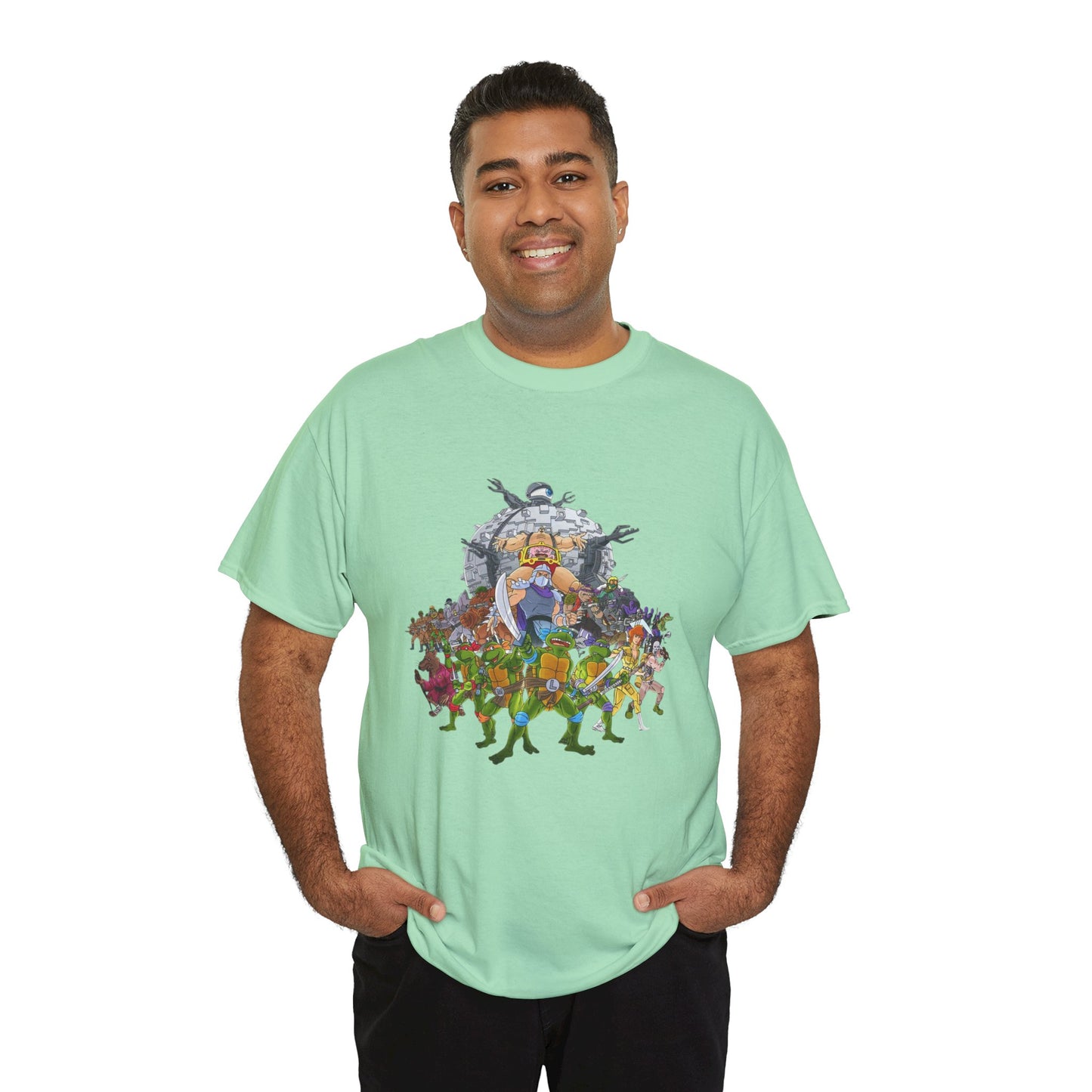 TMNT Crew Unisex Heavy Cotton Tee