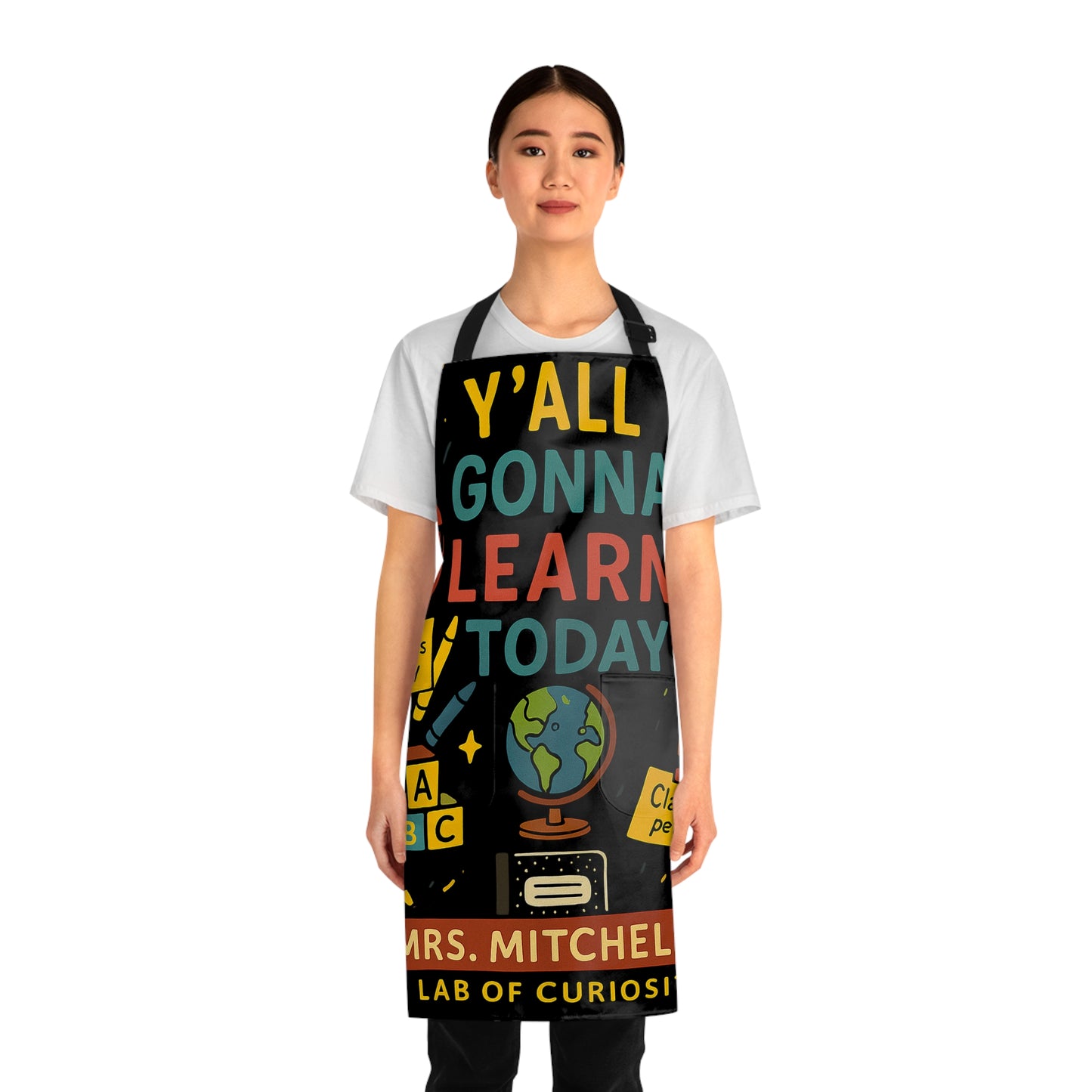 Personalized Apron - Fun Arts and Crafts Teacher Gift